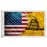 AMERICAN FREEDOM FIGHTER - Wall Flag