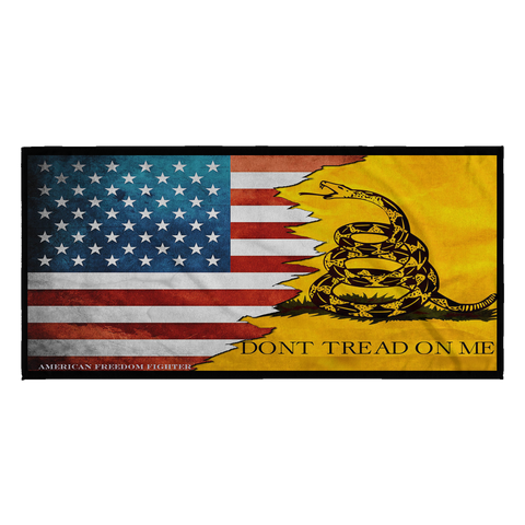 AMERICAN FREEDOM FIGHTER - Beach Towel